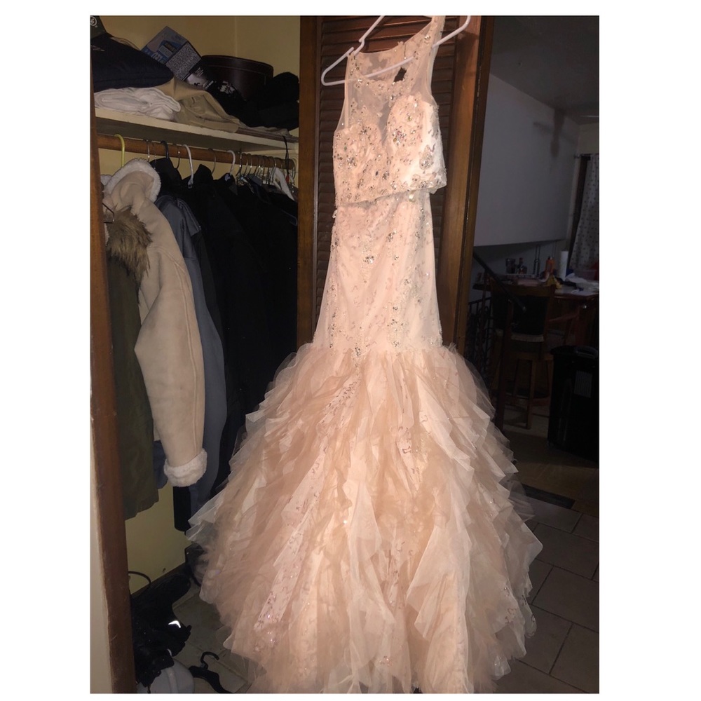 Beautiful Two Piece Prom Dress